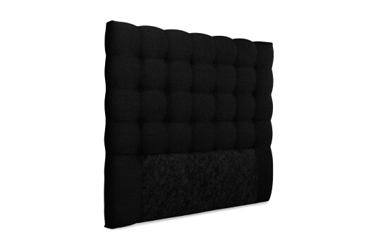 Sengegavl Boxford med Knapper 140 cm Svart