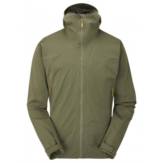 Rab  Kinetic 2.0 Jacket Herre, Lkh Light Khaki, XL
