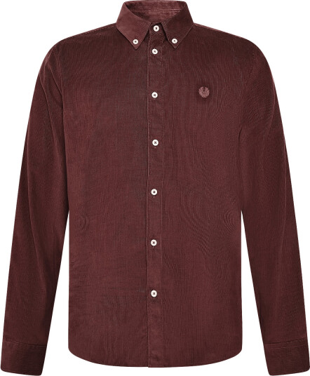 Belstaff Street Shirt Oxblood - Burgundy - S
