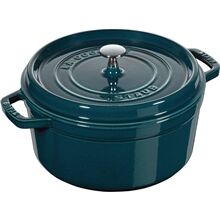 Staub Rund gryte 6,7 L La Mer Staub Rund gryte 6,7 L La Mer