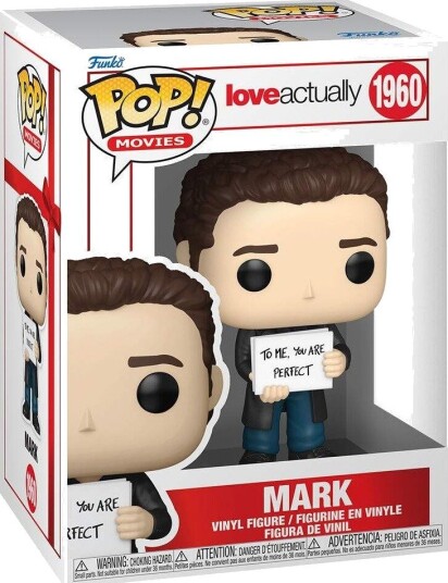 Northix Love Actually POP-figur samleobjekt vinylleketøy 4 tommer