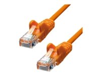 ProXtend - Koblingskabel - RJ-45 (hann) til RJ-45 (hann) - 7 m - UTP - CAT 5e - formstøpt, uten hindringer - oransje