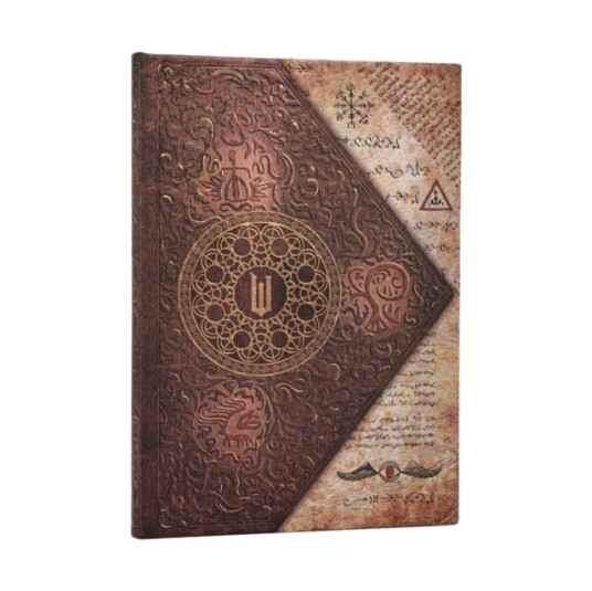 The Grimmerie Wicked Collection Midi Unlined Hardcover Journal Elastic Band Closure
