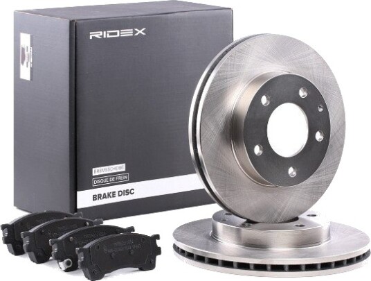 RIDEX 3405B0058 Bremseskiver og -klosser