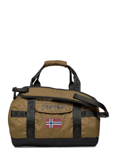 Napapijri Bering Travel Small 1 Dark Olive G3A   Black   ONE SIZE