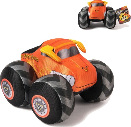 Monster Jam Monstertruck Kosedyr Med Lyd 17 cm El Toro Loco Monster Jam Monstertruck Kosedyr Med Lyd 17 cm El Toro Loco