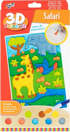 Galt 3D-maleri Safari Galt 3D-maleri Safari