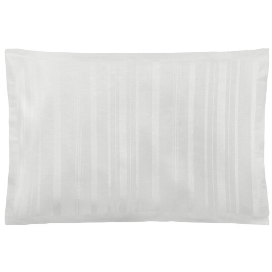 Erwin M. Putetrekk Trient med volang; 50x70 cm LxB; Hvit