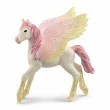 Schleich Sunrise Pegasus Føll Regnbuefarget Figur for Barn over 3 år