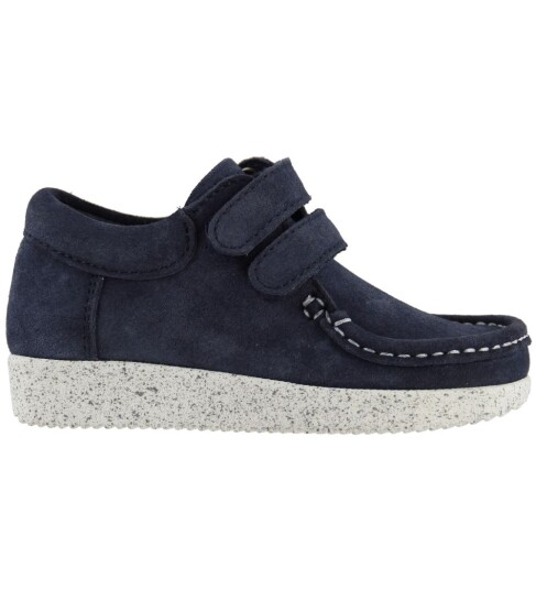 Nature Sko Suede Navy 30 Sko Blå