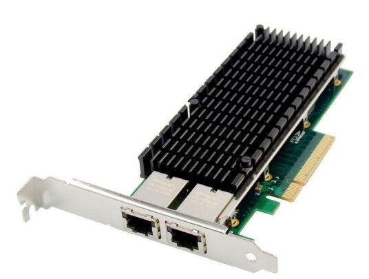 MicroConnect nettverksadapter - PCIe 2.1 x8 - 10 Gigabit Ethernet x 2
