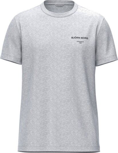 Björn Borg Borg Essential 1 T Shirt Grey L Björn Borg Borg Essential 1 T Shirt Grey L