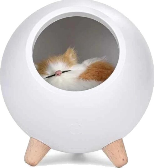 Tellur Katt Nattlampe