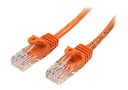 5m Orange Cat5e / Cat 5 Snagless Ethernet Patch Cable 5 m - patch cable - 5 m - orange