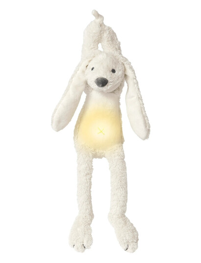 Happy Horse Rabbit Richie Nattlampe Med Beroligende Lyder White 34cm Happy Horse Rabbit Richie Nattlampe Med Beroligende Lyder White 34cm