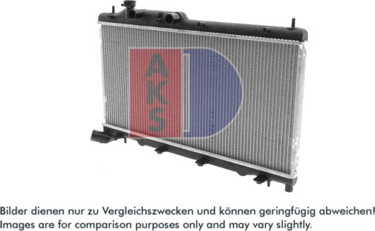 AKS DASIS 350046N Radiator motorkjøling