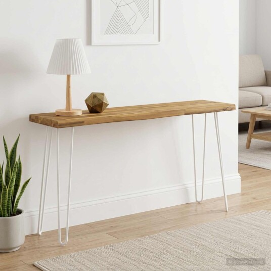 vidaXL Rektangulær Bordplate 110 x 30 x 3,2 cm Rektangulær
