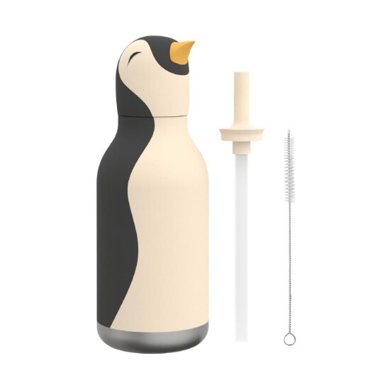 Asobu Asobu Penguin Beasts Termoflaske Med Sugerør 460 Ml