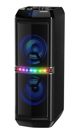 Blaupunkt PS05.2DB Bærbar Bluetooth-høyttaler med LED-lys, 60W - Svart Blaupunkt PS05.2DB Bærbar Bluetooth-høyttaler med LED-lys, 60W - Svart