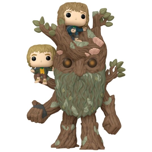 POP figure Super The Lord of the Rings Treebeard with Merry & Pippin POP figure Super The Lord of the Rings Treebeard with Merry & Pippin