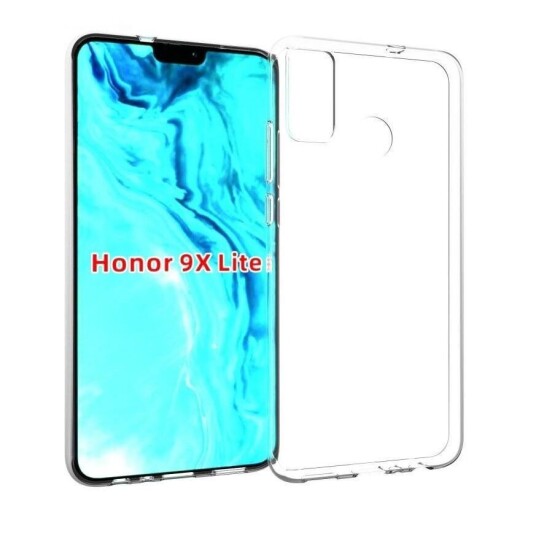 INCOVER Huawei Honor 9X Lite Fleksibelt Plastdeksel Gjennomsiktig