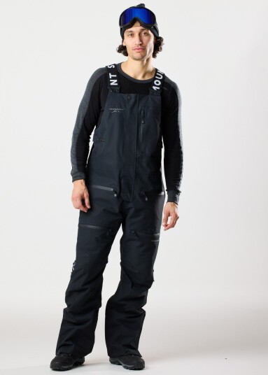 Swedemount Freeride Bib Pants Black/Black Xs Skibukser