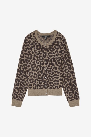 Vero Moda Kardigan vmNewkai LS O neck Cardigan Boo Brun