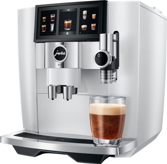 Jura J8 twin automatisk kaffemaskin 15594 (diamanthvit) Jura J8 twin automatisk kaffemaskin 15594 (diamanthvit)