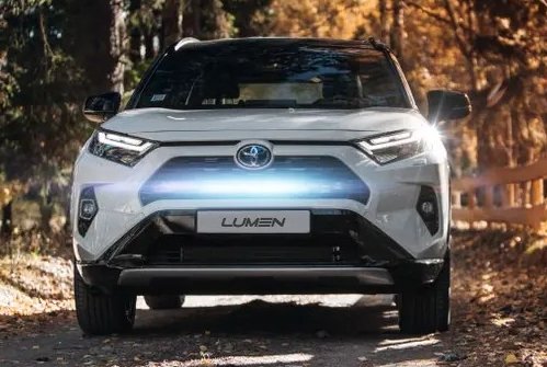 Lumen grillkit Toyota Rav4 2019+ Hybrid. 22894 lumen. Diskret og pen montering.