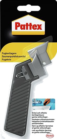 Pattex fugekniv med 2 knivblader