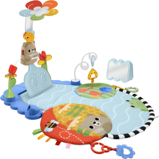 Fisher Price Fisher Price Balanced Beginnings Kick & Sway Activity Gym Blue ONE SIZE Fisher Price Fisher Price Balanced Beginnings Kick & Sway Activity Gym Blue ONE SIZE