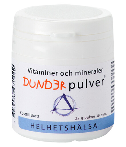 Dunderpulver, 30 porsjoner, 22 gram Dunderpulver, 30 porsjoner, 22 gram