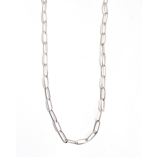 Pico Fia Halskjede Messing Sølvbelagt R02002-FS - Dame - Brass