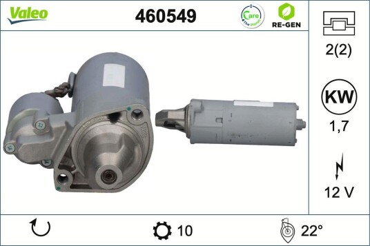 Starter VALEO 460549