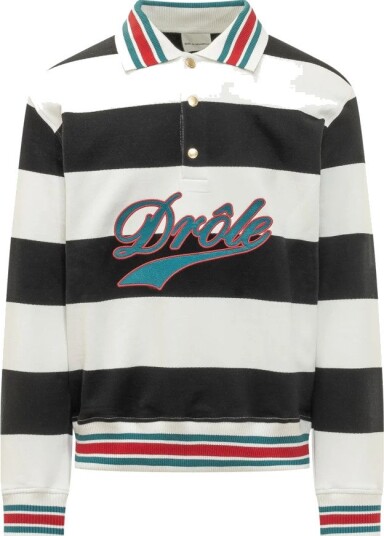 Drole de Monsieur Herre Topper Hvit 2XL, Drole de Monsieur Herre Topper Hvit 2XL,