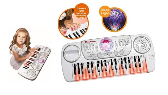 MUSIC Disco Learning Keyboard 501093