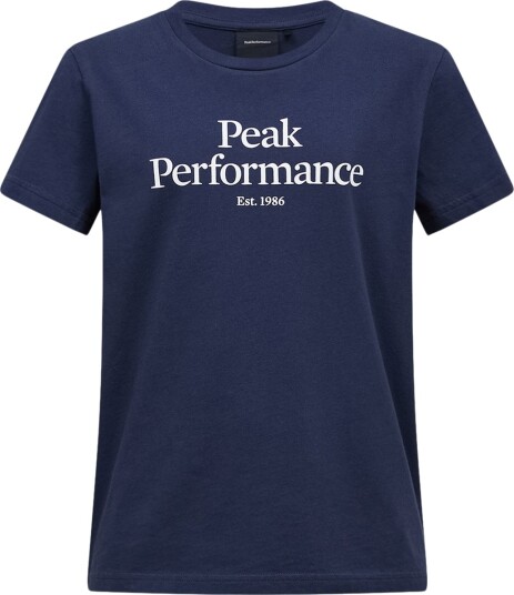 Peak Performance Jr Original Tee Blå 150