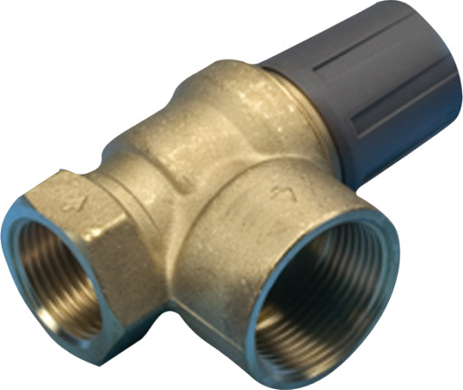 1" x 1,1/4" sikkerhetsventil 10 bar