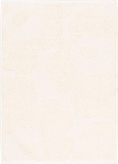 Marimekko Unikko solid håndkle 50x70 cm Ecru