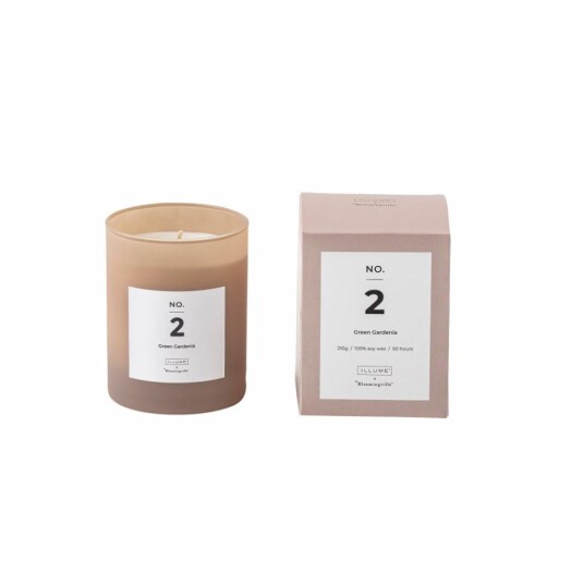 Illume X Bloomingville NO. 2 Green Gardenia duftlys 200 g + Giftboks