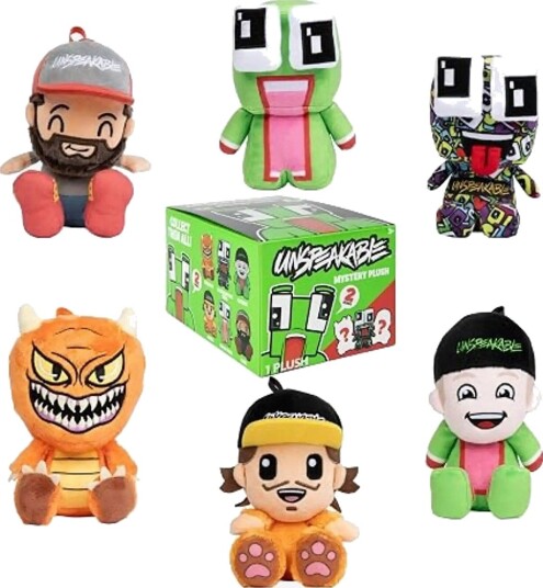 Unspeakable Unspeakable Mini Mystery Plush Ass Cdu MULTI COLOUR One Size