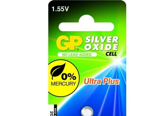 Gp Batteries Silver Oxide Cell 377 Engangsbatteri Sr66 Silver-Oksid S 1,55 V 1 Stykker Rustfritt Stal