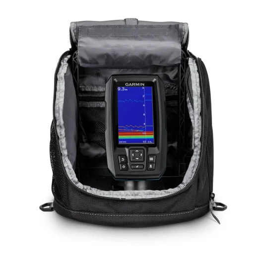 Garmin Striker Plus 4 Portable Fishfinder Ice Fishing Package Garmin Striker Plus 4 Portable Fishfinder Ice Fishing Package