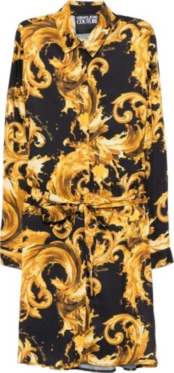 Versace Jeans Couture Dame Kjoler Flerfarget S,