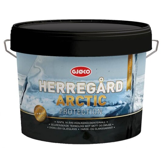 Gjøco Herregård Arctic Selvrensende maling 9 liter