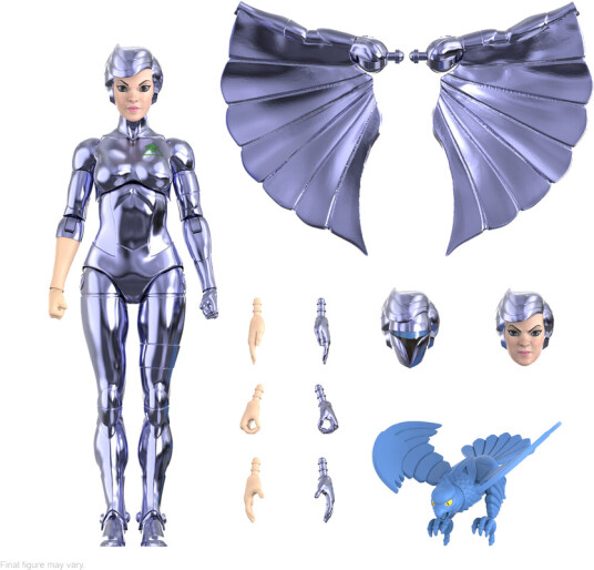 Silverhawks ULTIMATES! Wv4 Steelheart Toy Version