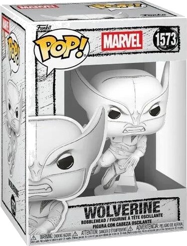 Funko Pop Vinyl Marvel Sketched Wolverine Funko Pop Vinyl Marvel Sketched Wolverine