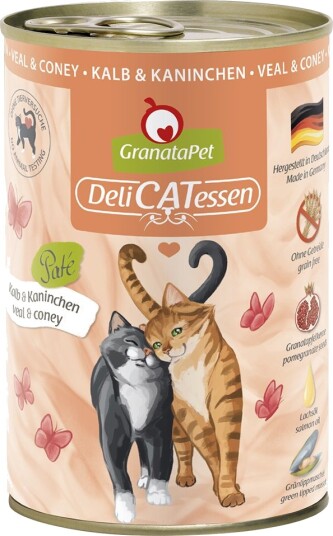 Granatapet Våtfôr Delicatessen Kalv Og Kanin 24 X 400 G