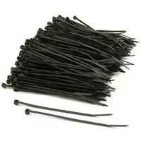Elfa 100 stk Værbestandige Sort Buntebånd 2,5 x 99 mm i Nylon Elfa 100 stk Værbestandige Sort Buntebånd 2,5 x 99 mm i Nylon