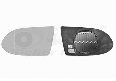 Speilglass VAN WEZEL 3790837 Speilglass VAN WEZEL 3790837